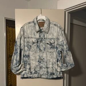 Tie-Dye Denim Jacket